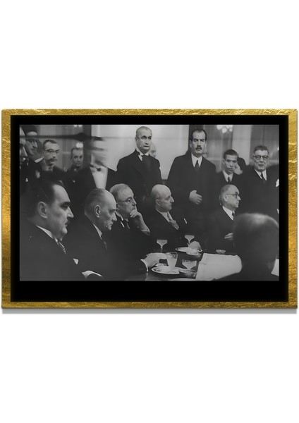 Gazi Mustafa Kemal Atatürk Özel Seri Design Cam Tablo Model: 258