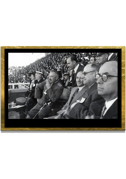 Gazi Mustafa Kemal Atatürk Özel Seri Design Cam Tablo Model: 272