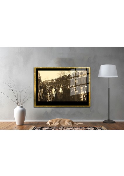 Gazi Mustafa Kemal Atatürk Özel Seri Design Cam Tablo Model: 317