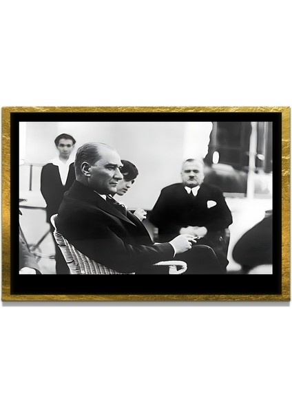 Gazi Mustafa Kemal Atatürk Özel Seri Design Cam Tablo Model: 706 fiyatları