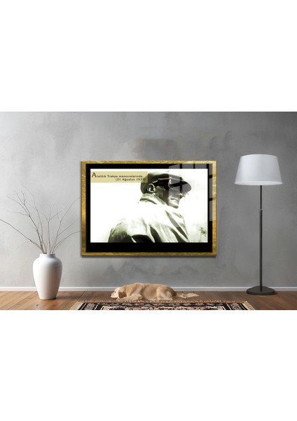 Gazi Mustafa Kemal Atatürk Özel Seri Design Cam Tablo Model: 587