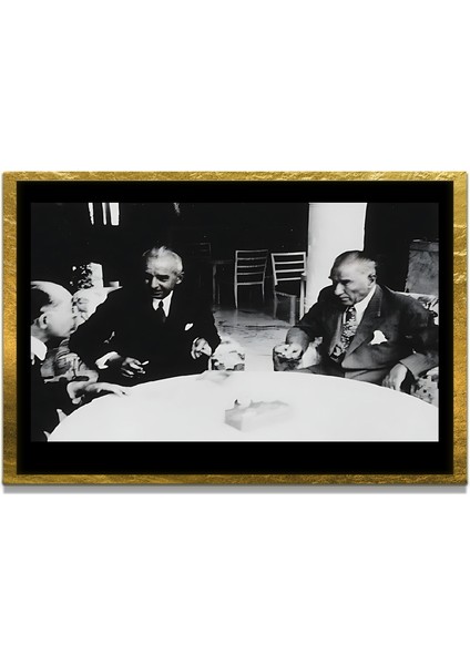 Gazi Mustafa Kemal Atatürk Özel Seri Design Cam Tablo Model: 507