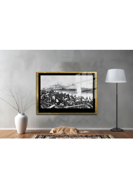 Gazi Mustafa Kemal Atatürk Özel Seri Design Cam Tablo Model: 672