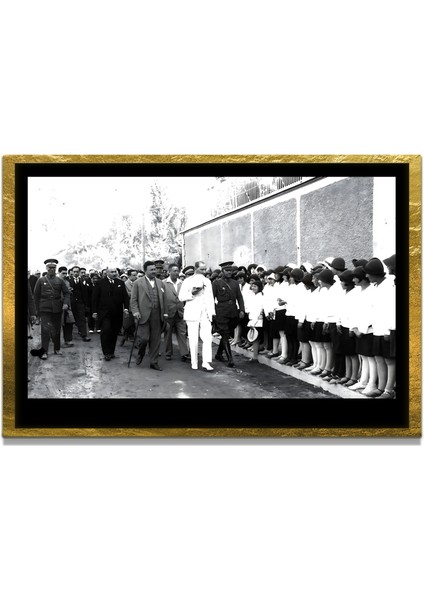 Gazi Mustafa Kemal Atatürk Özel Seri Design Cam Tablo Model: 36 fiyatları