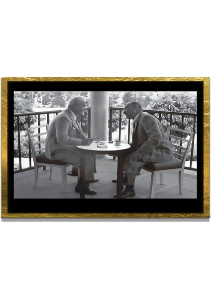 Gazi Mustafa Kemal Atatürk Özel Seri Design Cam Tablo Model: 420