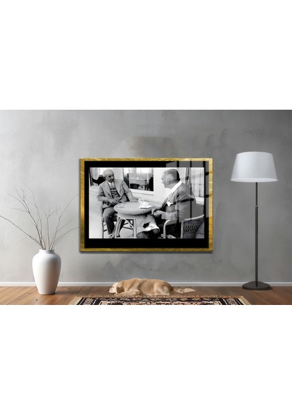 Gazi Mustafa Kemal Atatürk Özel Seri Design Cam Tablo Model: 526