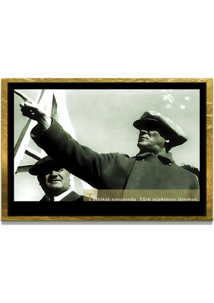 Gazi Mustafa Kemal Atatürk Özel Seri Design Cam Tablo Model: 555 fiyatları
