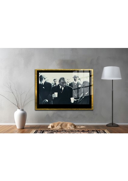 Gazi Mustafa Kemal Atatürk Özel Seri Design Cam Tablo Model: 225