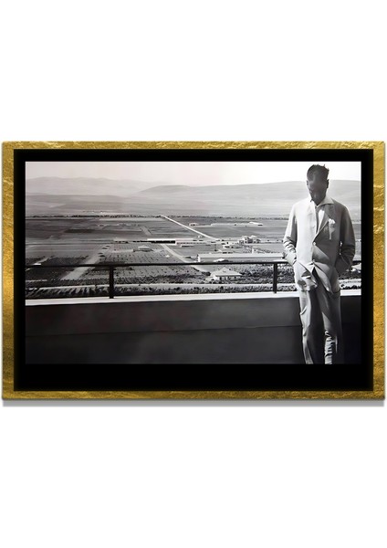 Gazi Mustafa Kemal Atatürk Özel Seri Design Cam Tablo Model: 806