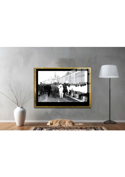 Gazi Mustafa Kemal Atatürk Özel Seri Design Cam Tablo Model: 39