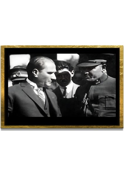 Gazi Mustafa Kemal Atatürk Özel Seri Design Cam Tablo Model: 580