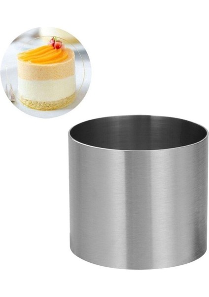 10cm çapında yuvarlak parfe kek kalıbı, şık ve kullanışlı çelik tasarım fiyatları