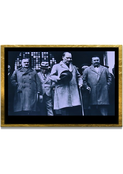 Gazi Mustafa Kemal Atatürk Özel Seri Design Cam Tablo Model: 119