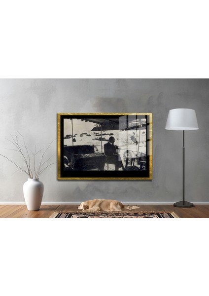 Gazi Mustafa Kemal Atatürk Özel Seri Design Cam Tablo Model: 769