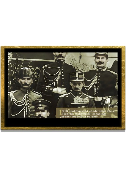 Gazi Mustafa Kemal Atatürk Özel Seri Design Cam Tablo Model: 405 fiyatları