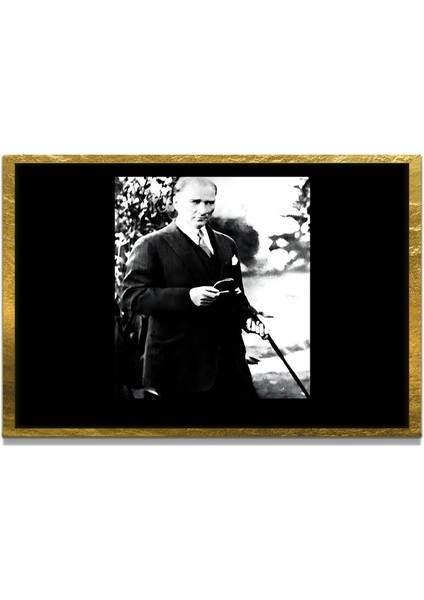 Gazi Mustafa Kemal Atatürk Özel Seri Design Cam Tablo Model: 157