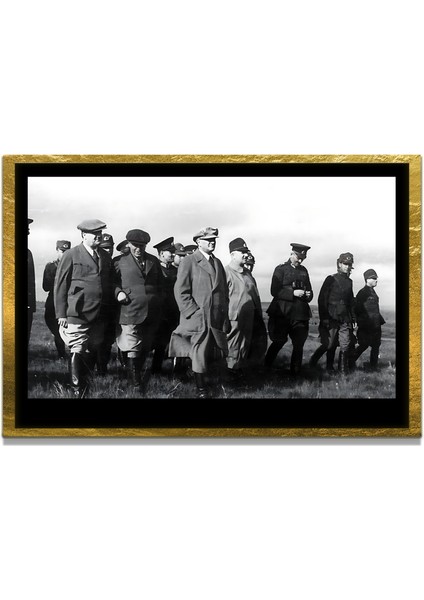 Gazi Mustafa Kemal Atatürk Özel Seri Design Cam Tablo Model: 74