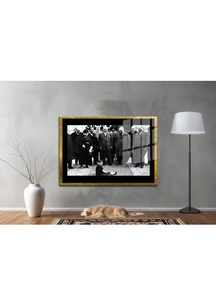 Gazi Mustafa Kemal Atatürk Özel Seri Design Cam Tablo Model: 247
