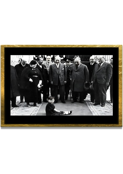 Gazi Mustafa Kemal Atatürk Özel Seri Design Cam Tablo Model: 247 fiyatları