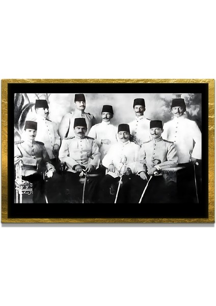 Gazi Mustafa Kemal Atatürk Özel Seri Design Cam Tablo Model: 349