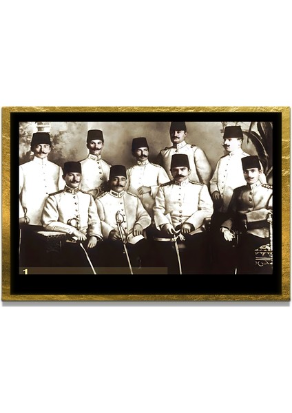 Gazi Mustafa Kemal Atatürk Özel Seri Design Cam Tablo Model: 379