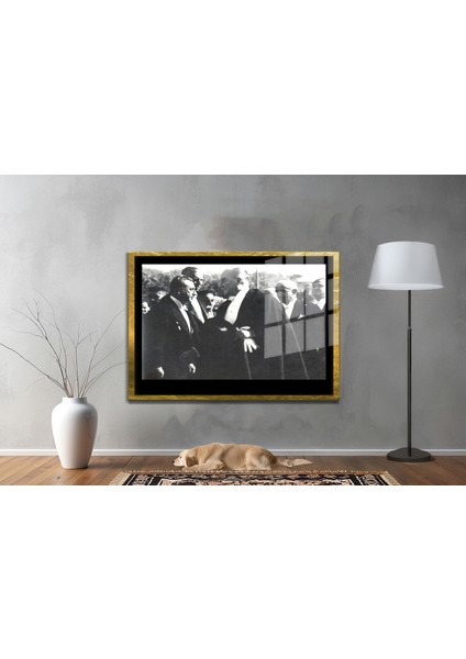 Gazi Mustafa Kemal Atatürk Özel Seri Design Cam Tablo Model: 750