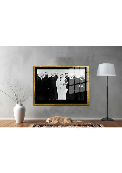 Gazi Mustafa Kemal Atatürk Özel Seri Design Cam Tablo Model: 630