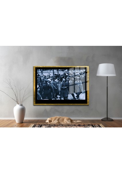 Gazi Mustafa Kemal Atatürk Özel Seri Design Cam Tablo Model: 178