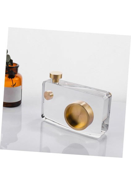 Kristal ve Altın Detaylı Dekoratif Fotoğraf Makinesi indirimleri