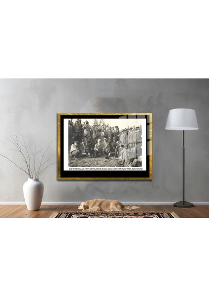 Gazi Mustafa Kemal Atatürk Özel Seri Design Cam Tablo Model: 770