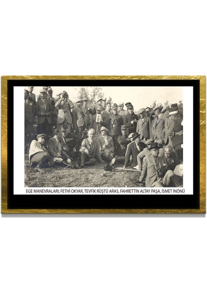 Gazi Mustafa Kemal Atatürk Özel Seri Design Cam Tablo Model: 770