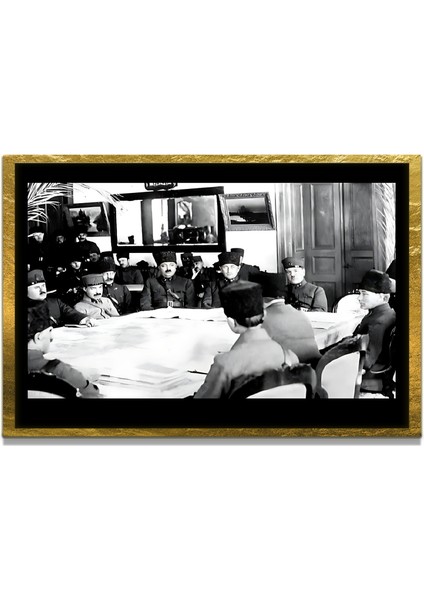 Gazi Mustafa Kemal Atatürk Özel Seri Design Cam Tablo Model: 266