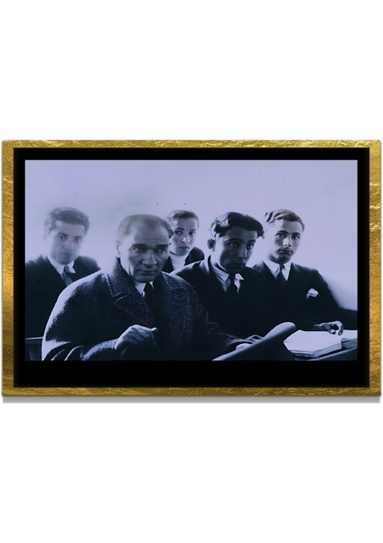 Gazi Mustafa Kemal Atatürk Özel Seri Design Cam Tablo Model: 344