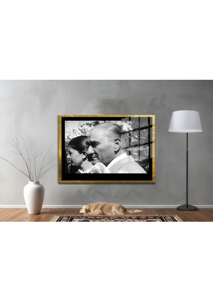 Gazi Mustafa Kemal Atatürk Özel Seri Design Cam Tablo Model: 279