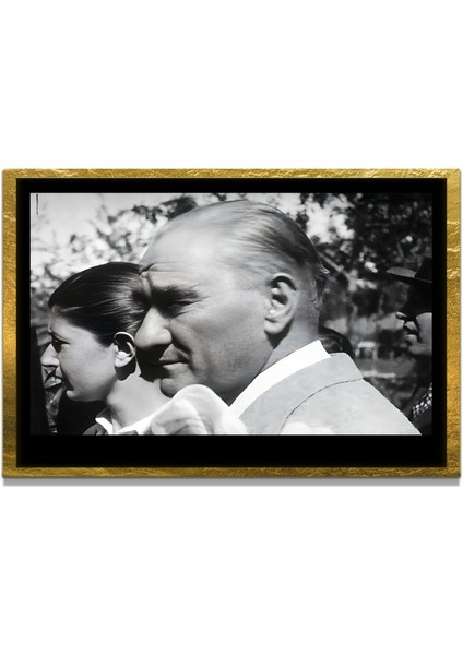 Gazi Mustafa Kemal Atatürk Özel Seri Design Cam Tablo Model: 279