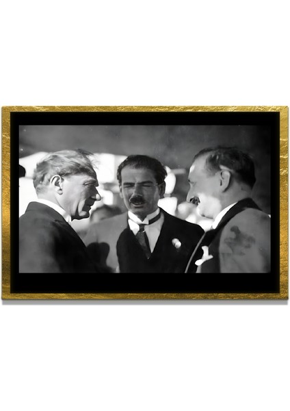 Gazi Mustafa Kemal Atatürk Özel Seri Design Cam Tablo Model: 307 fiyatları