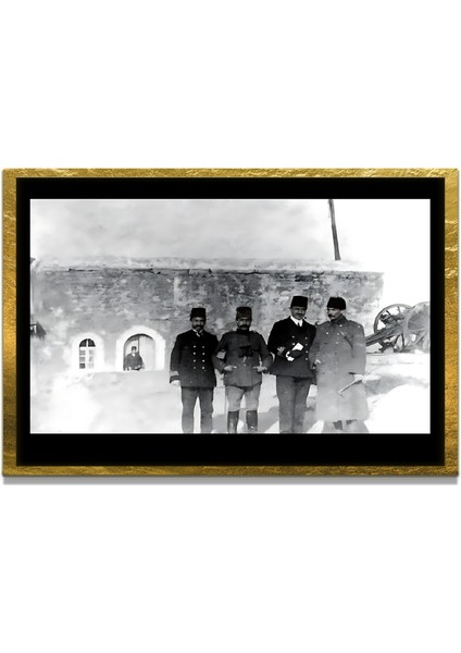 Gazi Mustafa Kemal Atatürk Özel Seri Design Cam Tablo Model: 264
