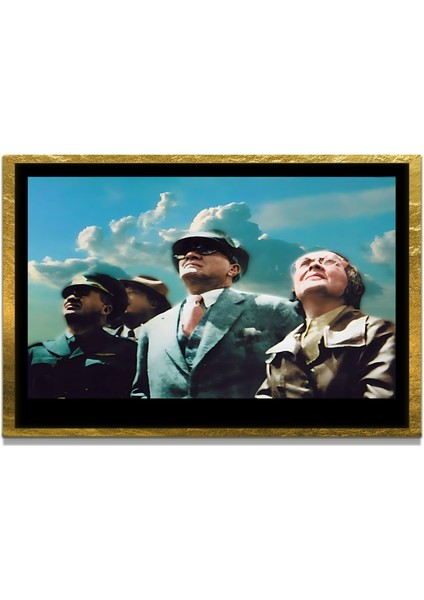 Gazi Mustafa Kemal Atatürk Özel Seri Design Cam Tablo Model: 455
