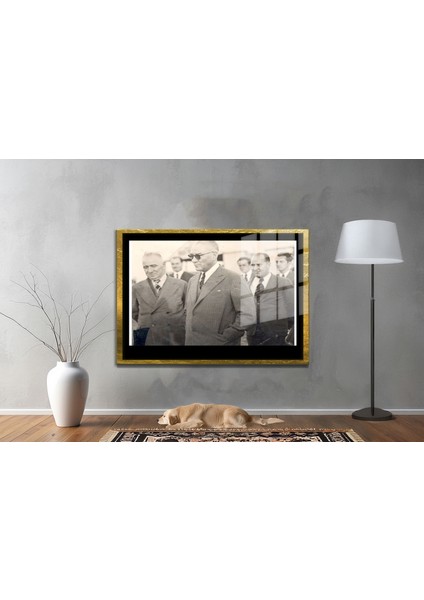 Gazi Mustafa Kemal Atatürk Özel Seri Design Cam Tablo Model: 803