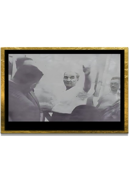 Gazi Mustafa Kemal Atatürk Özel Seri Design Cam Tablo Model: 612