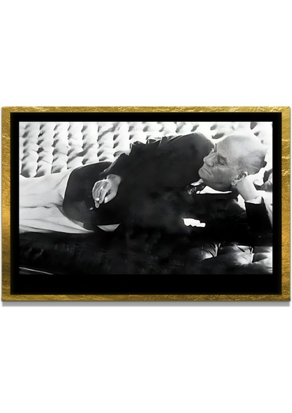 Gazi Mustafa Kemal Atatürk Özel Seri Design Cam Tablo Model: 632