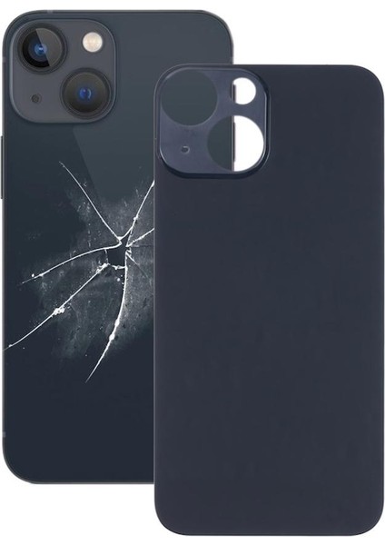 Apple iPhone 13 Uyumlu Arka Pil Kapağı Siyah