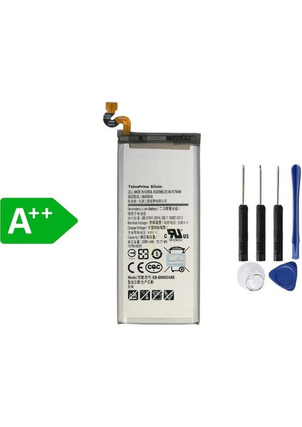 Samsung Galaxy Note 8 N950F ile Uyumlu Ithal Pil