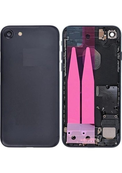 Apple iPhone 7 Ile Uyumlu Dolu Kasa Siyah