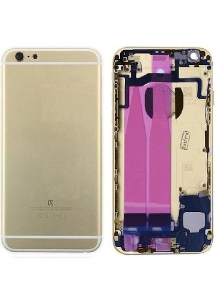 Apple iPhone 6s Ile Uyumlu Dolu Kasa Altın