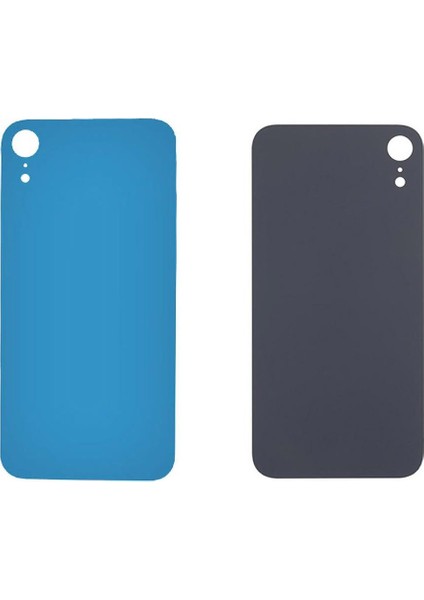 Apple iPhone Xr Uyumlu Arka Pil Kapağı Mavi