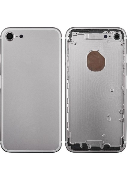 Apple iPhone 7 Ile Uyumlu Boş Kasa Gri
