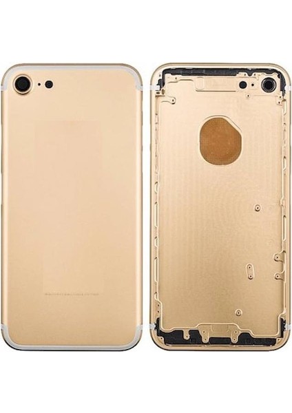 Apple iPhone 7 Ile Uyumlu Boş Kasa Altın