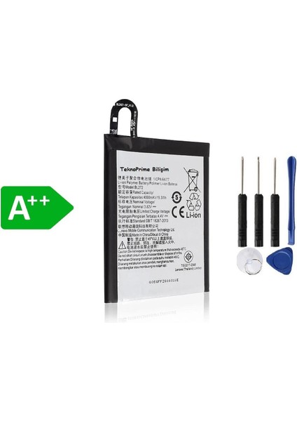 Lenovo K6 ile Uyumlu Ithal Pil BL270