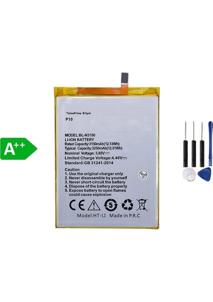 Reeder P10 ile Uyumlu Ithal Pil